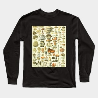 Mushroom Chart Long Sleeve T-Shirt